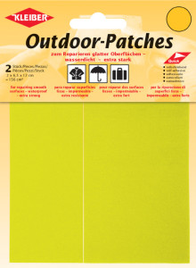 KLEIBER Outdoor-Patches, selbstklebend, 65 x 120 mm, weiß