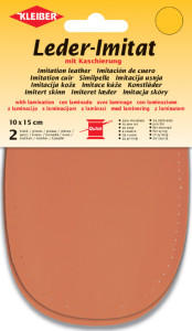 KLEIBER Leder-Imitat mit Kaschierung, 100 x 150 mm, weiß