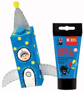 Marabu KiDS Gouache pour enfant Little Artist, 75 ml, bleu