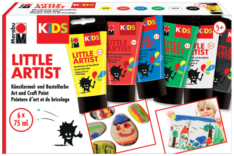 Marabu KiDS Gouache pour enfant Little Artist, 500 ml, vert