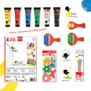 Marabu Boîte de peinture Power Paint Box Little Artist