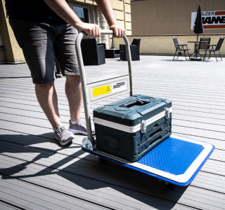 BRÜDER MANNESMANN chariot de transport, capacité de charge: