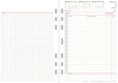 CHRONOPLAN Jahresset 2024, DIN A5