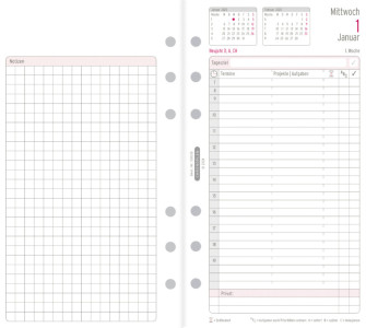 CHRONOPLAN Jahresset 2024, Midi, 96 x 172 mm