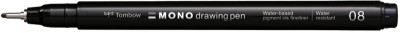 Tombow Feutre fin MONO drawing pen, largeur de tracé 005