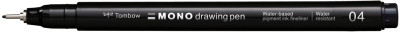 Tombow Feutre fin MONO drawing pen, largeur de tracé 04