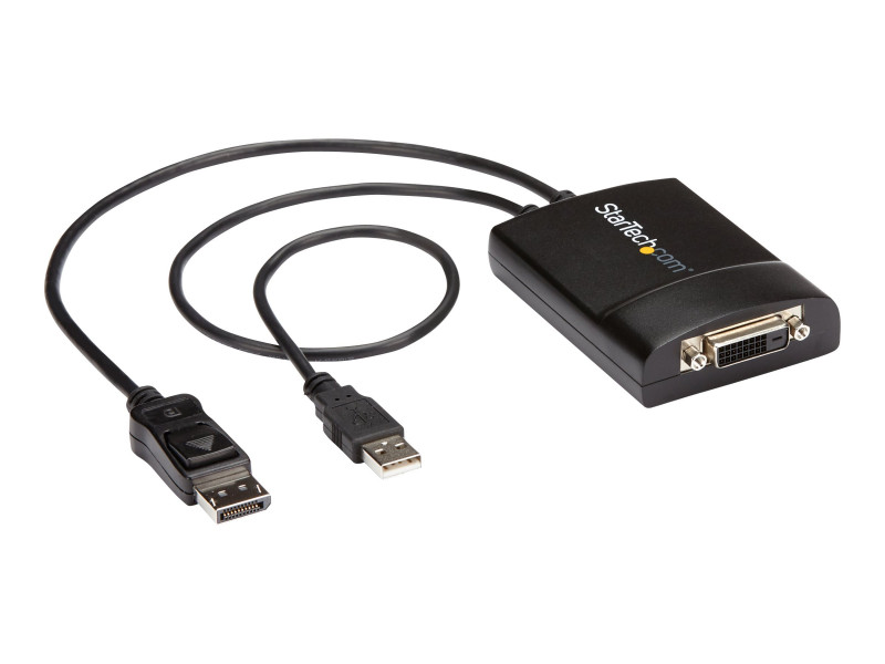 Câbles vidéo StarTech.com HD2DPMM2M Câble adaptateur HDMI vers DisplayPort  - 2 m - 4K 30 Hz - DisplayPort 1.2 à HDMI 1.4 - Câble vidéo - HDMI, USB  (alimentation uniquement)