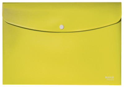 LEITZ Pochette à documents Recycle, A4, PP, jaune