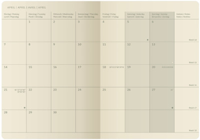 sigel Taschenkalender Conceptum 2024, ca. DIN A6, schwarz