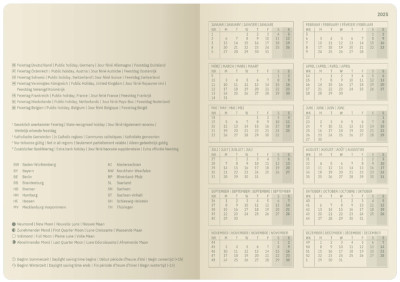 sigel Buchkalender Conceptum 2024, ca. DIN A5, schwarz