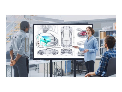 Optoma : ENI 65IN - 4K UHD (3840X2160) MULTITOUCH 20PTS - 400CD/M - 4GO (pc)