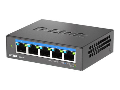 D-Link : 5-PORT MULTI-GB UNM. SWITCH 5X 100 / 1000MBPS / 25GBPS TP