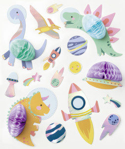 folia Wabenball-Sticker SWEET OCEAN