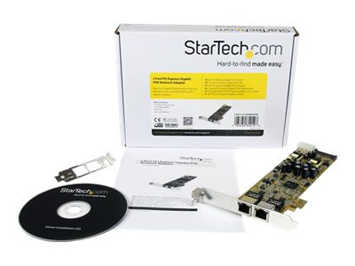 StarTech.com Carte réseau PCI à 1 port Gigabit Ethernet - 10/100/1000 -  32-bits (ST1000BT32)