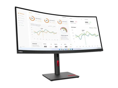 Lenovo : THINKVISION T34W-30 34IN WLED 3440X1440 16:9 4MS 3000:1 HDMI