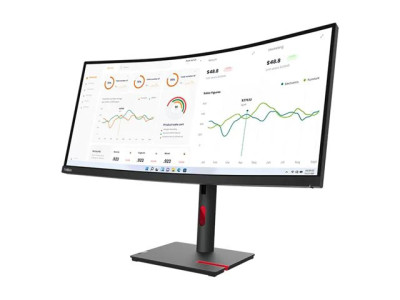 Lenovo : THINKVISION T34W-30 34IN WLED 3440X1440 16:9 4MS 3000:1 HDMI