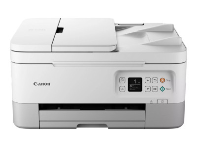 Canon : PIXMA TS7451I imprimante photo jet d'encre couleur 3-en-1 sans fil blanche