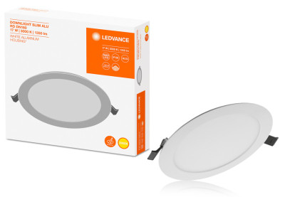 LEDVANCE Lampe LED encastrée DOWNLIGHT SLIM ALU, 22W, 4000K