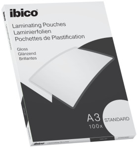 ibico Basics Pochette de plastification, A4, 200 microns