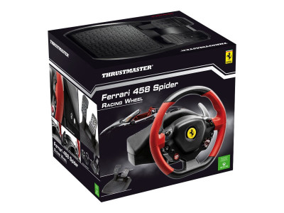 ThrustMaster : THRUSTMASTER - KONSOLE FERRARI 458 SPIDER RACING WHEEL