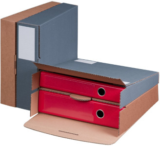 SMARTBOXPRO Carton d'expédition pour classeur, brun