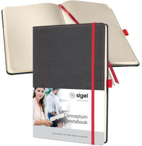 sigel Notizbuch Conceptum Design Casual, DIN A4, taupe