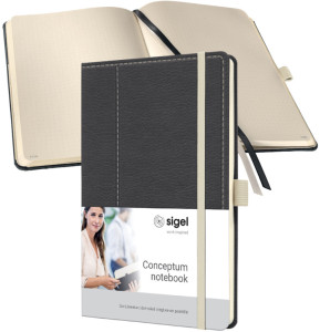 sigel Notizbuch Conceptum Design Casual, DIN A4, taupe