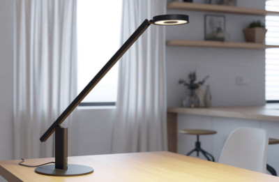 LUCTRA Lampe de table LED TABLE LITE, socle, noir