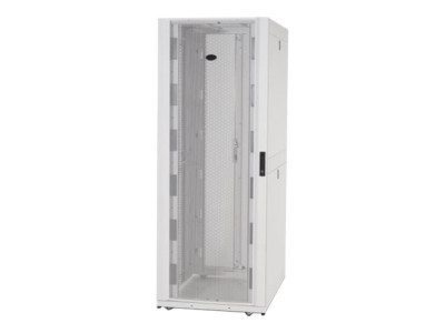 APC : NETSHELTER SX 42U 8000/1200MM WIDE /DEEP ENCLOSURE W/SIDES WHT