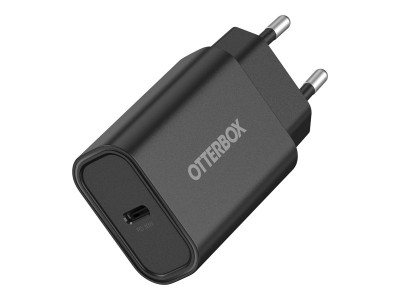 OtterBOX : OB STANDARD EU WALL CHARGER 30W - 1X USB-C 30W USB-PD BLACK