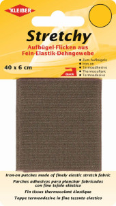 KLEIBER Patch thermocollant élastique, 400 x 60 mm, vert