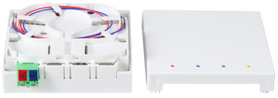 LogiLink Boîte d'épissure FTTH, 1x LCD/APC, blanc, 30 m