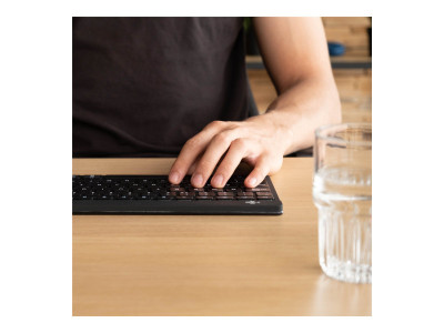 R-Go Tools : R-GO COMPACT BREAK ERGONOMIC KEYBOARD AZERTY (FR) BLUETOOTH B