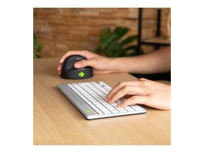 R-Go Tools : R-GO COMPACT BREAK ERGONOMIC KEYBOARD AZERTY (FR) BLUETOOTH W