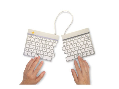 R-Go Tools : R-GO SPLIT BREAK ERGONOMIC KEYBOARD AZERTY (FR) BLUETOOTH W