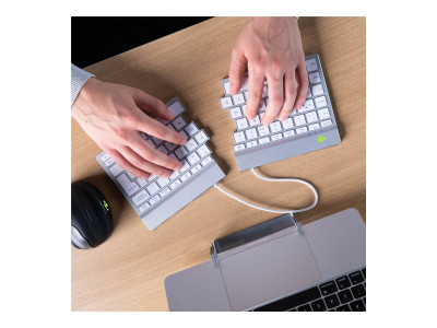 R-Go Tools : R-GO SPLIT BREAK ERGONOMIC KEYBOARD AZERTY (FR) BLUETOOTH W