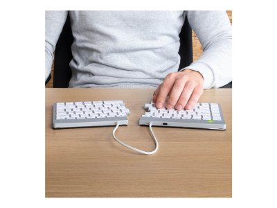 R-Go Tools : R-GO SPLIT BREAK ERGONOMIC KEYBOARD AZERTY (FR) BLUETOOTH W