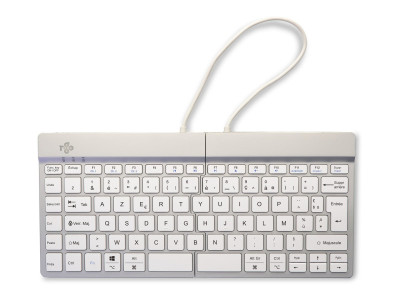 R-Go Tools : R-GO SPLIT BREAK ERGONOMIC KEYBOARD AZERTY (FR) BLUETOOTH W