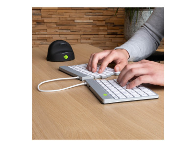 R-Go Tools : R-GO SPLIT BREAK ERGONOMIC KEYBOARD AZERTY (FR) BLUETOOTH W