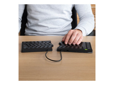 R-Go Tools : R-GO SPLIT BREAK ERGONOMIC KEYBOARD AZERTY (FR) BLUETOOTH B