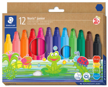 STAEDTLER Feutre Noris junior, étui carton de 6