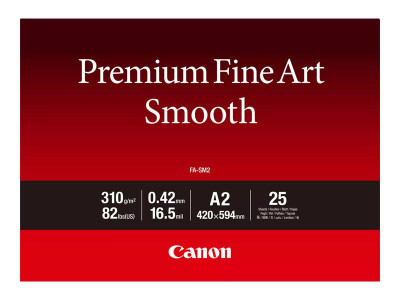 Canon : FA-SM2 A2 25 PREMIUM FINEART SMOOTH A2 25 SHEETS