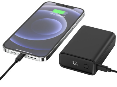 ANSMANN Mobiler Zusatzakku PB222PD, 20.000 mAh, schwarz