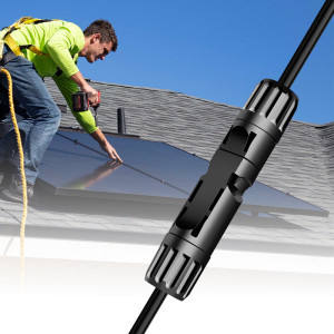 LogiLink Solar-Steckerset, MC4, für 2,5/4/6 qmm Solarkabel