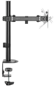 LogiLink Monitorarm, Armlänge: 200 mm, schwarz