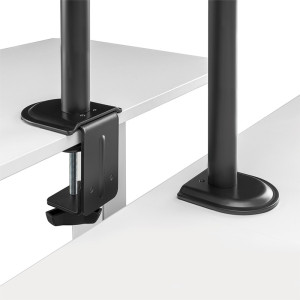 LogiLink Monitorarm, Armlänge: 200 mm, schwarz