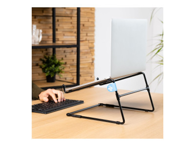 R-Go Tools : R-GO STEEL OFFICE LAPTOP STAND BLACK