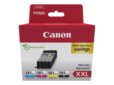 Canon : CLI-581XXL BK/C/M/Y MULTI