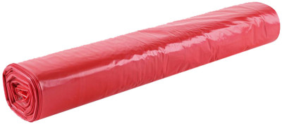 HYGOCLEAN Sac poubelle Eco, 120 litres, en LDPE, rouge