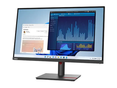 Lenovo : T27P-30 27 INCH 4K UHD MONITOR 27IN IPS PANEL 60HZ 4MS HDMI DP